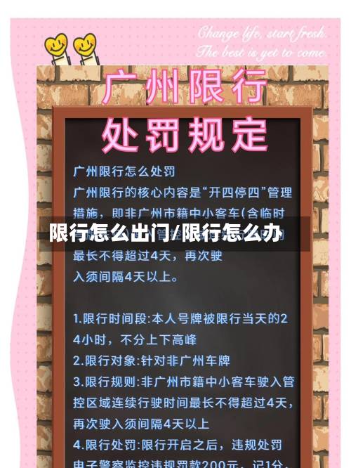 限行怎么出门/限行怎么办