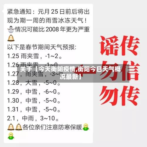 关于【今天衡阳疫情,衡阳今日天气概况最新】-第2张图片