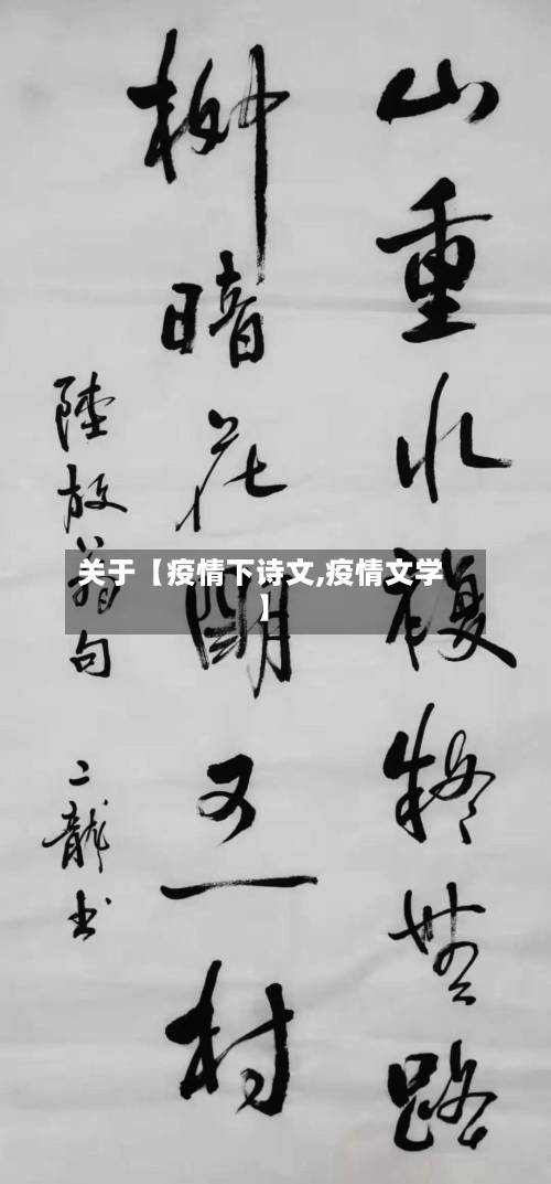 关于【疫情下诗文,疫情文学】-第2张图片