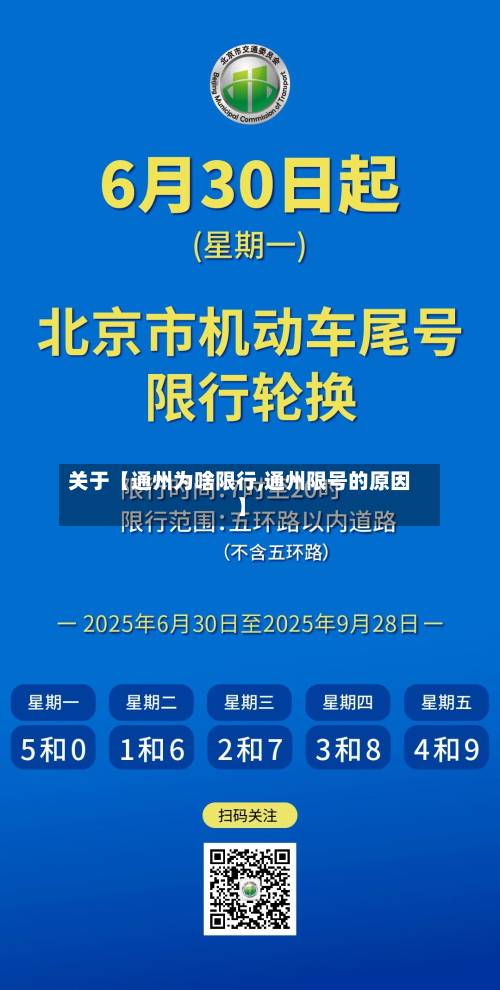 关于【通州为啥限行,通州限号的原因】-第2张图片