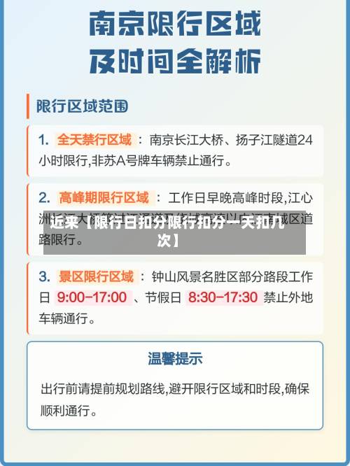 近来【限行日扣分限行扣分一天扣几次】-第2张图片