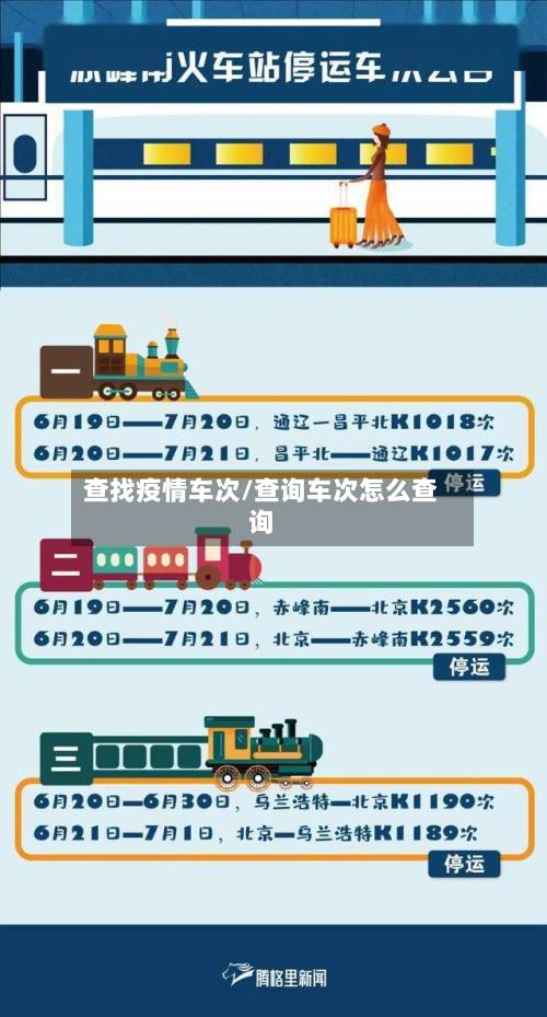 查找疫情车次/查询车次怎么查询