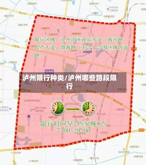 泸州限行种类/泸州哪些路段限行-第2张图片