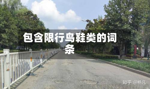包含限行鸟鞋类的词条