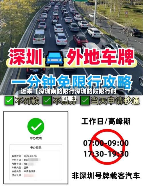 近来【深圳南路限行深圳路段限行时间表】