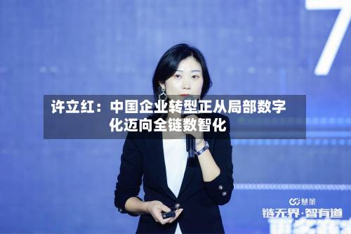 许立红:中国企业转型正从局部数字化迈向全链数智化-第2张图片