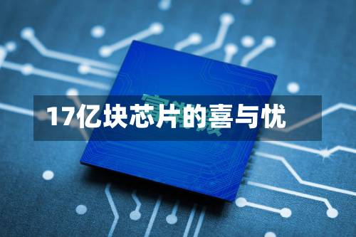 17亿块芯片的喜与忧-第2张图片