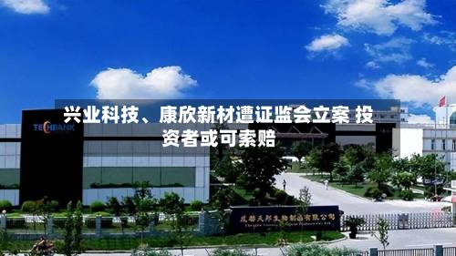 兴业科技、康欣新材遭证监会立案 投资者或可索赔