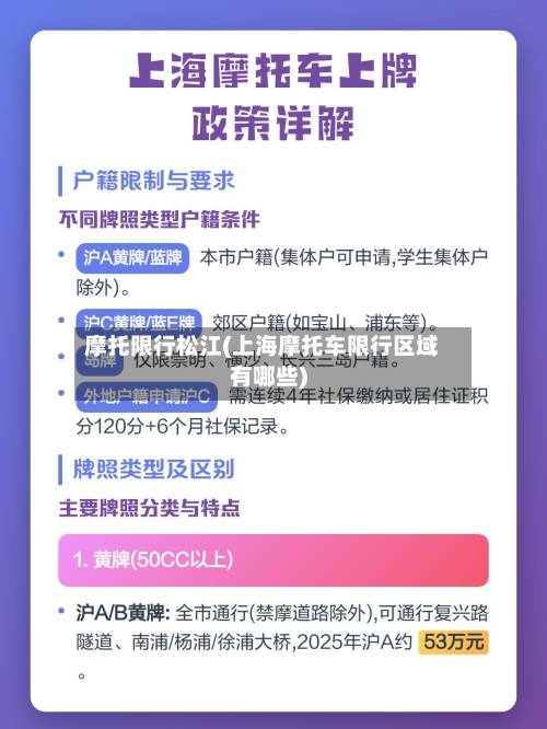 摩托限行松江(上海摩托车限行区域有哪些)-第2张图片