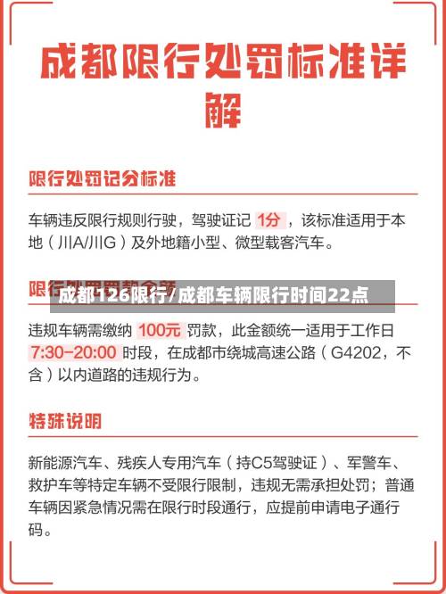 成都126限行/成都车辆限行时间22点-第2张图片