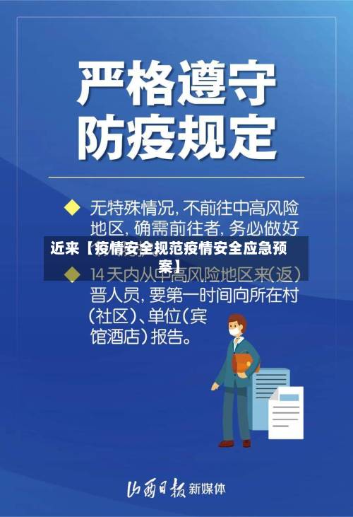 近来【疫情安全规范疫情安全应急预案】-第2张图片