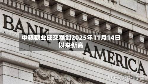 中粮糖业成交额创2025年11月14日以来新高-第2张图片