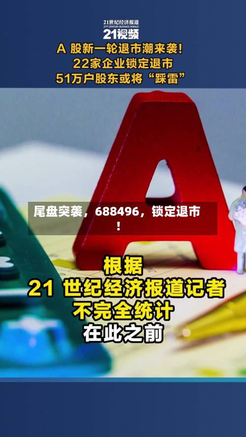 尾盘突袭，688496，锁定退市！