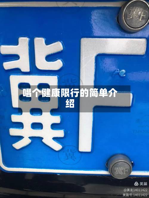 唱个健康限行的简单介绍