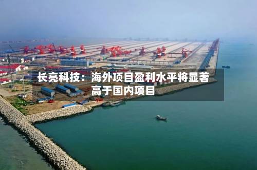 长亮科技：海外项目盈利水平将显著高于国内项目