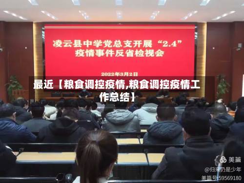 最近【粮食调控疫情,粮食调控疫情工作总结】