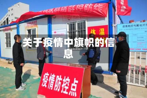 关于疫情中旗帜的信息-第2张图片
