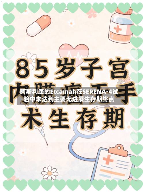 阿斯利康的Etcamah在SERENA-4试验中未达到主要无进展生存期终点