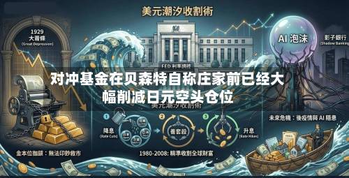对冲基金在贝森特自称庄家前已经大幅削减日元空头仓位-第3张图片