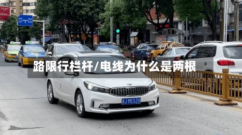 路限行栏杆/电线为什么是两根-第2张图片