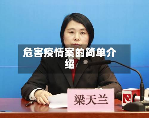 危害疫情案的简单介绍-第2张图片