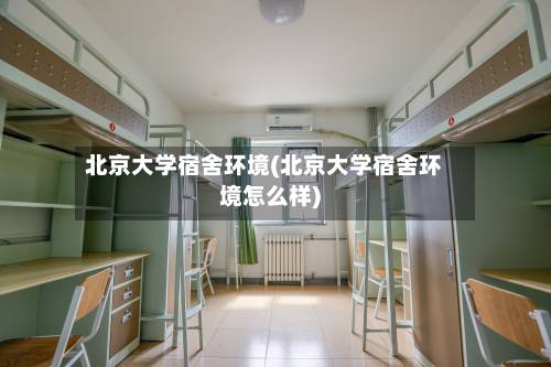 北京大学宿舍环境(北京大学宿舍环境怎么样)-第3张图片