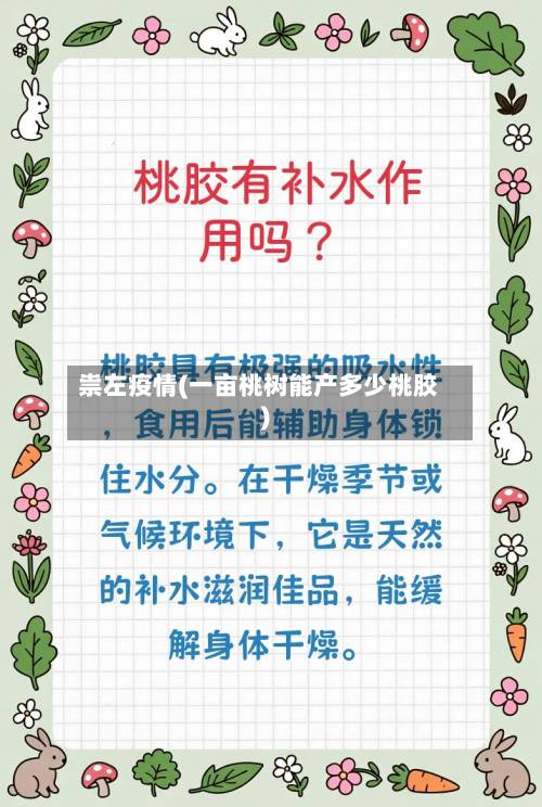 祟左疫情(一亩桃树能产多少桃胶)-第2张图片