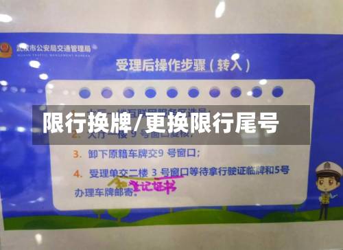 限行换牌/更换限行尾号-第2张图片