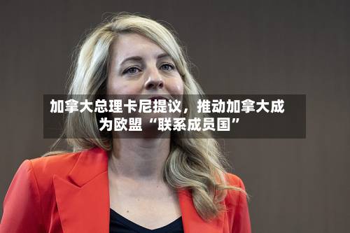加拿大总理卡尼提议，推动加拿大成为欧盟 “联系成员国”