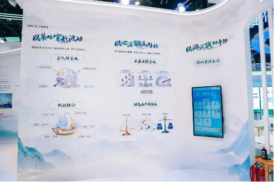 服贸会现场直击丨工银瑞信携‘投资在时间的长河里’国风展正式亮相!